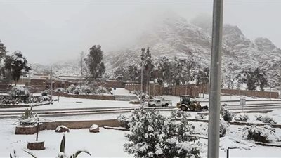 ثلوج في سانت كاترين.. حالة الطقس غدًا الجمعة 20 يناير 2023