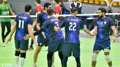 فريق طائرة الزمالك يهزم سبورتنج 3-1 في الدوري 