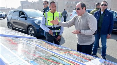 الرئيس السيسي: حل أزمة الكثافة السكانية بالقاهرة والجيزة مكلف.. والدولة نجحت في هذا الملف 