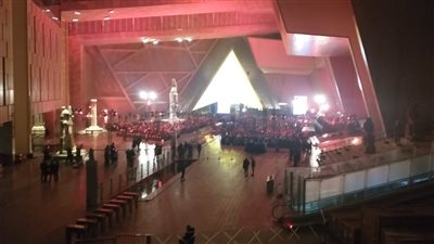 بدء بروفات افتتاح المتحف المصري الكبير بحضور الآلاف من محبي الآثار