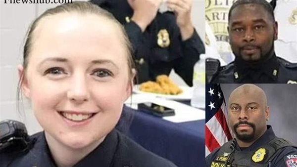 الشرطية وزملائها