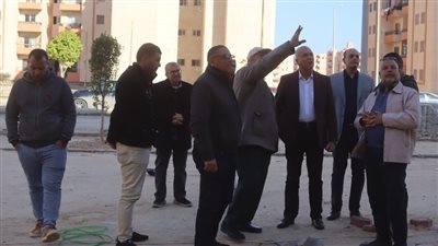 مسئولو الإسكان يتفقدون وحدات سكن كل المصريين بمدينة العاشر من رمضان
