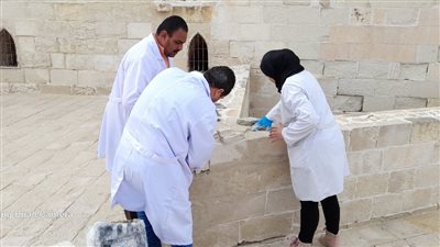 مدير آثار الإسكندرية: رفع كفاءة منطقة صهريج بن بطوط وتجميل حدائق كوم الناضورة 