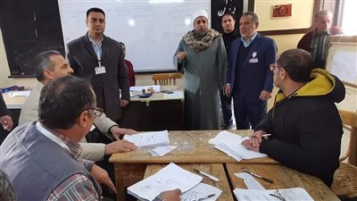 كنترول الأزهر يبدأ تصحيح امتحانات الشهادتين الابتدائية والإعدادية بالشرقية | صور