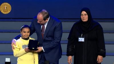 السيسي يكرم أسماء شهداء الشرطة خلال الاحتفالية الـ71 