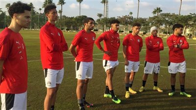 منتخب الشباب يخوض مرانه الأول بمعسكر الإسماعيلية استعدادا لكأس الأمم الإفريقية