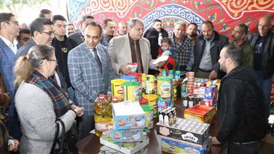 افتتاح عدد من معارض أهلا رمضان بأسعار مخفضة في المنيا 