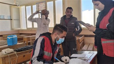 تواصل القوافل السكانية الشاملة في شمال سيناء