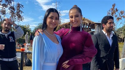 كلوديا حنا صديقة حنان مطاوع فى أحداث مسلسل هابي هالوين