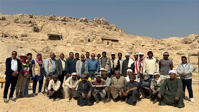 الآثار تعلن الكشف عن دفنات عائلية لأول مرة من عصر الانتقال الثاني بالأقصر