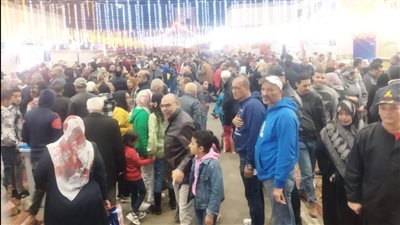 الفرخة بـ 50 جنيهًا.. إقبال كثيف على معرض أهلا رمضان ببورسعيد