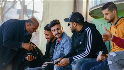 ياسر إبراهيم لاعب الأهلي يؤازر المنصورة في مواجهة راية بكأس مصر | صور