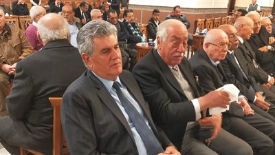 عبد الحكيم عبد الناصر ومصطفى بكري يؤديان واجب العزاء في سامي شرف