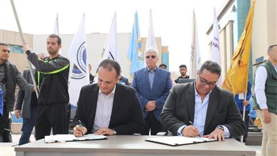 وزير التعليم العالي يشهد مراسم توقيع بروتوكول تعاون بين جامعة الجلالة ومعهد إعداد القادة بحلوان