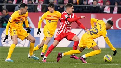 برشلونة يفوز على جيرونا ويواصل صدارة الليجا