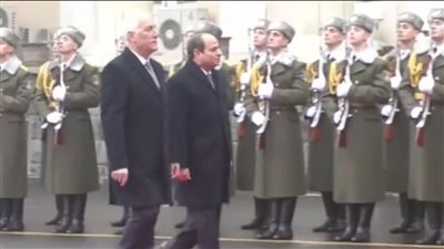 بمراسم رسمية.. استقبال الرئيس السيسي في القصر الرئاسي بالعاصمة الأرمينية | بث مباشر