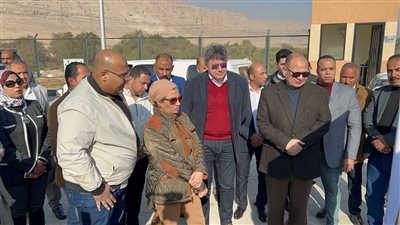 وزيرة البيئة تفتتح المحطة الوسيطة بالزرابي في أسيوط │ صور