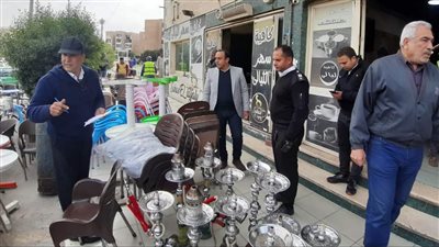 تحرير 12 محضرًا في حملة مكبرة لرفع الإشغالات بمدينة الشروق