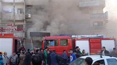 السيطرة على حريق بمحل داخل مول في بنها دون خسائر بشرية