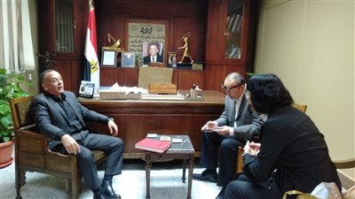 أمين الأعلى للآثار يستقبل رئيس معهد الحضارات ببكين لبحث سبل التعاون في مجال دراسة فنون الآثار | صور