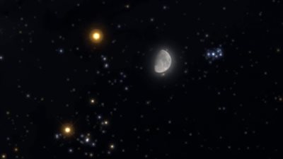 اقتران جديد بالقمر يزين سماء الوطن العربي الليلة ويستمر طوال الليل