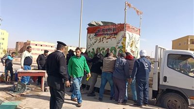جهاز العاشر من رمضان يشن حملات مكبرة للقضاء على ظاهرة العشوائية
