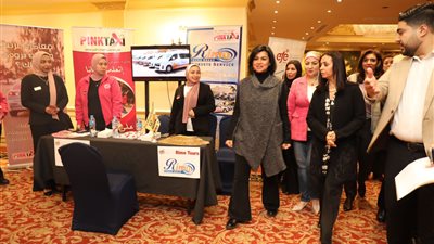  مايا مرسي تشارك في ملتقى توظيف مؤسسة التعليم من أجل التوظيف