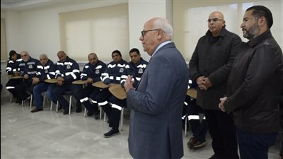 محافظ بورسعيد يتفقد مركز التدريب الإقليمي لهيئة الإسعاف | صور 