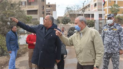 محافظ القليوبية يتفقد حديقة نسمة ومحطة معالجة الصرف الصحي في الخانكة