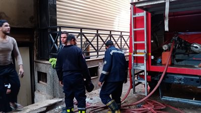 السيطرة على حريق ورشة نجارة بشبرا دون خسائر بشرية |صور 