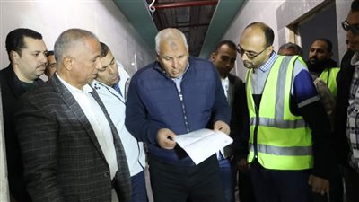  محافظ الوادي الجديد يتابع التجهيزات النهائية لافتتاح مستشفى الداخلة