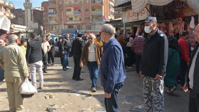 تحرير 183 محضر إشغال طريق وإعلانات وأكشاك مخالفة بطوخ 