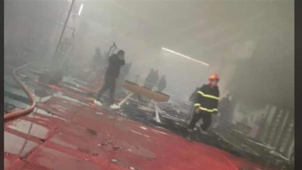 حريق إسكندرية