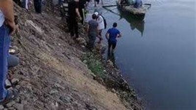 انتشال جثة طالب غرق في مياه النيل ببني سويف 