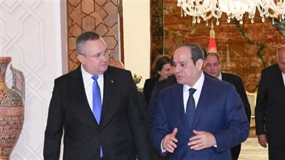 السيسي يعرب عن تقدير مصر لاستقبال رومانيا للدارسين المصريين الذين أجبروا على مغادرة أوكرانيا