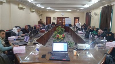 القوى العاملة: برنامج تدريبي لبناء قدرات كوادر الوزارة بسوهاج بالتعاون مع الأغذية العالمي