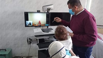 محافظ الوادي الجديد: الكشف على 224 حالة عن طريق العلاج عن بُعد خلال يناير الماضي