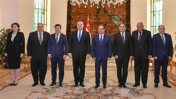 السيسي يستقبل رئيس