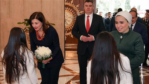  لقاء انتصار السيسي