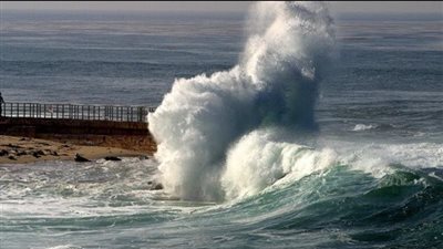 وقف أعمال الملاحة البحرية في 4 موانئ بسبب سوء حالة الطقس | بث مباشر