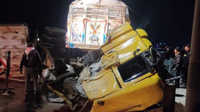 مصرع 3 أشخاص في حادث تصادم بالدقهلية