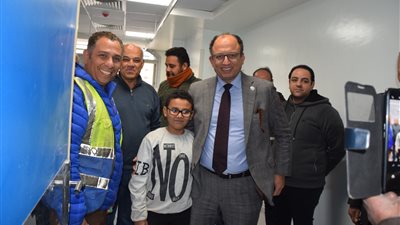رئيس جامعة حلوان يتفقد مستشفى بدر الجامعي تمهيدًا لافتتاح المرحلة الثالثة| صور 