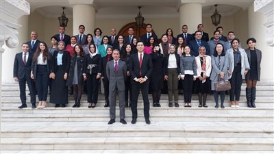 سفير كوريا الجنوبية يستعرض العلاقات الثنائية مع مصر أمام الملحقين الدبلوماسيين المصريين الجدد