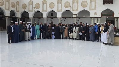 50 مشاركا في مسابقة الأوقاف العالمية لحفظ القرآن الكريم يزورون الجامع الأزهر