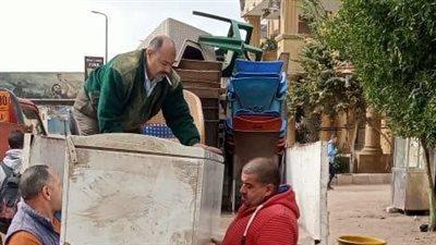 الجيزة: مصادرة 123 حالة إشغال للطرق.. وحملات لرصف وتطوير الشوارع بالعجوزة