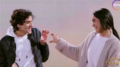 هنشوفكم نجوم كبار.. المتسابقان نورا ومحمد يسري يبهران لجنة تحكيم الدوم