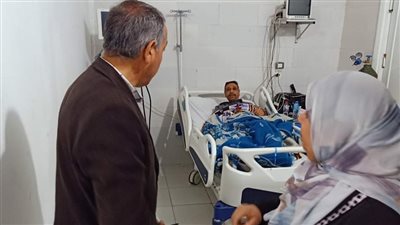 رئيس مدينة رأس غارب يتفقد المستشفى المركزي والأعمال الإنشائية بالمستشفى الجديد | صور