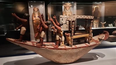 متحف التحنيط بالأقصر يعلن عرض مركب جنائزي لنقل جثمان المتوفى عبر النيل 