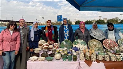 التنمية المحلية: مشاركة منصة أيادي مصر للحرف التراثية بمعرض للمنتجات اليدوية