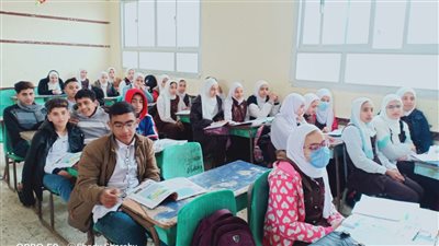 استقبال 256 مدرسة للطلاب في أول يوم دراسي بالفصل الدراسي الثاني بكفر الشيخ 